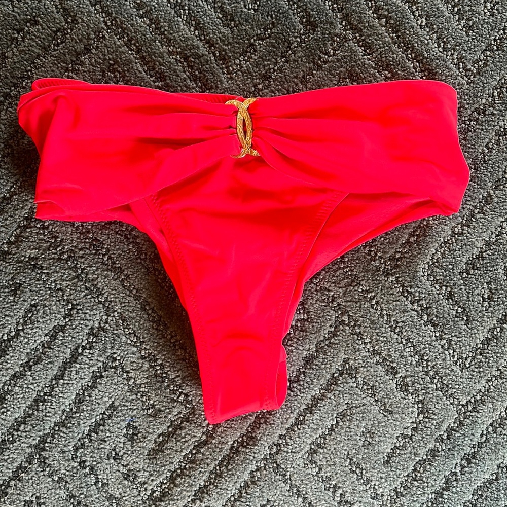 Trendyol Red Bikini Bottom Size 6 NWT